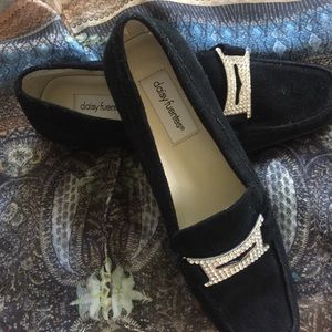 Daisy Fuentes Velvet Shoes